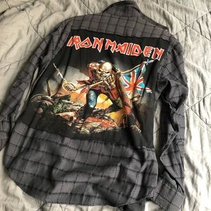 CUSTOM BAND FLANNEL 🔥